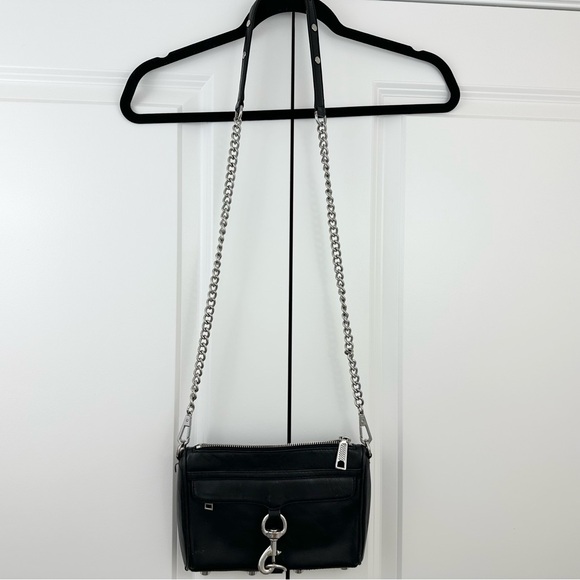 Rebecca Minkoff black chain crossbody bag - Picture 2 of 7